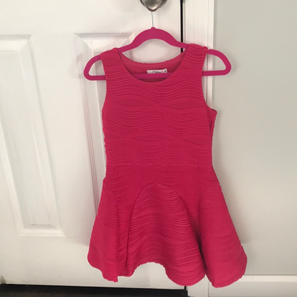 Fuschia dress kids medium